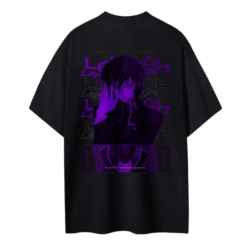 Men Shoes Quotes - Nuovo Codice Geass T-Shirt Lelouch Lamperouge
