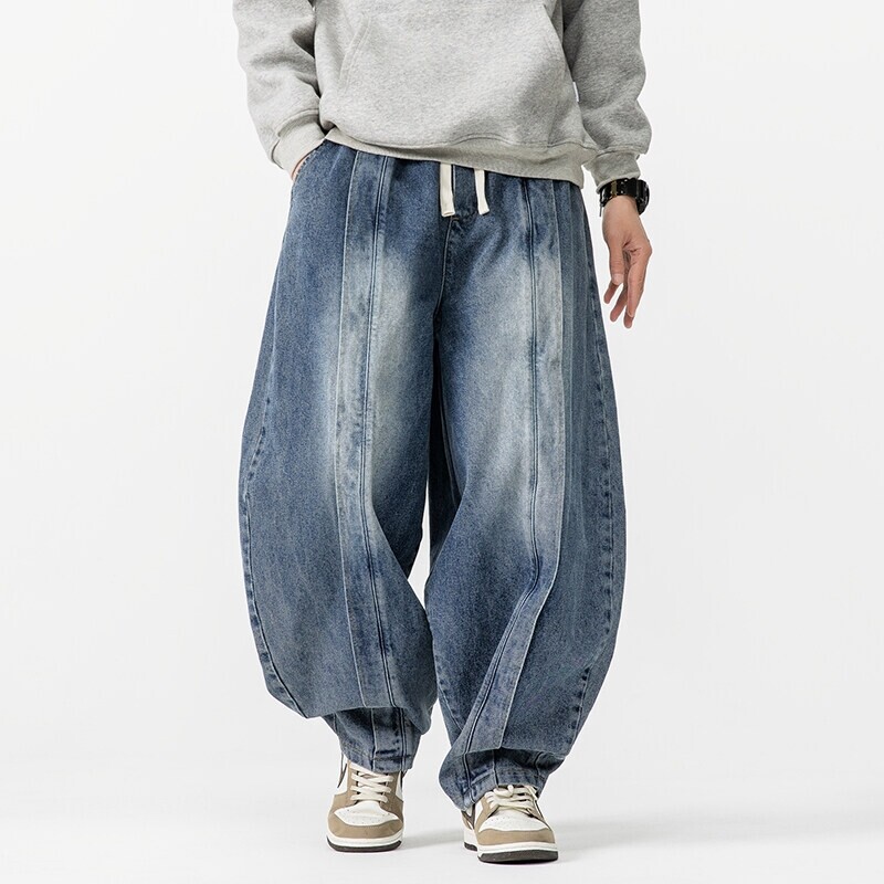 Men'S Shoes With Jeans - 2025 Nuovi pantaloni stile harem vintage