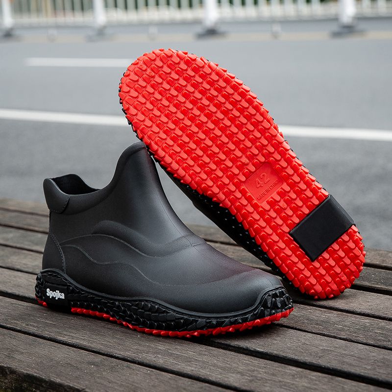 Men Shoes Offer - Stivali da pioggia corti stile coreano
