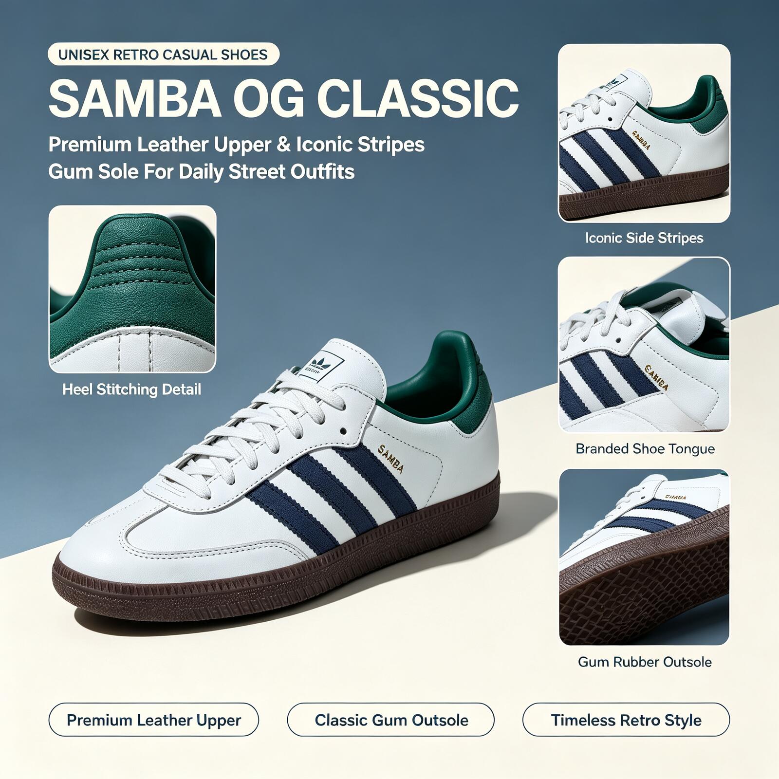Scarpe da Skateboard Originali - Adidas Shoes Samba recensione e prezzo