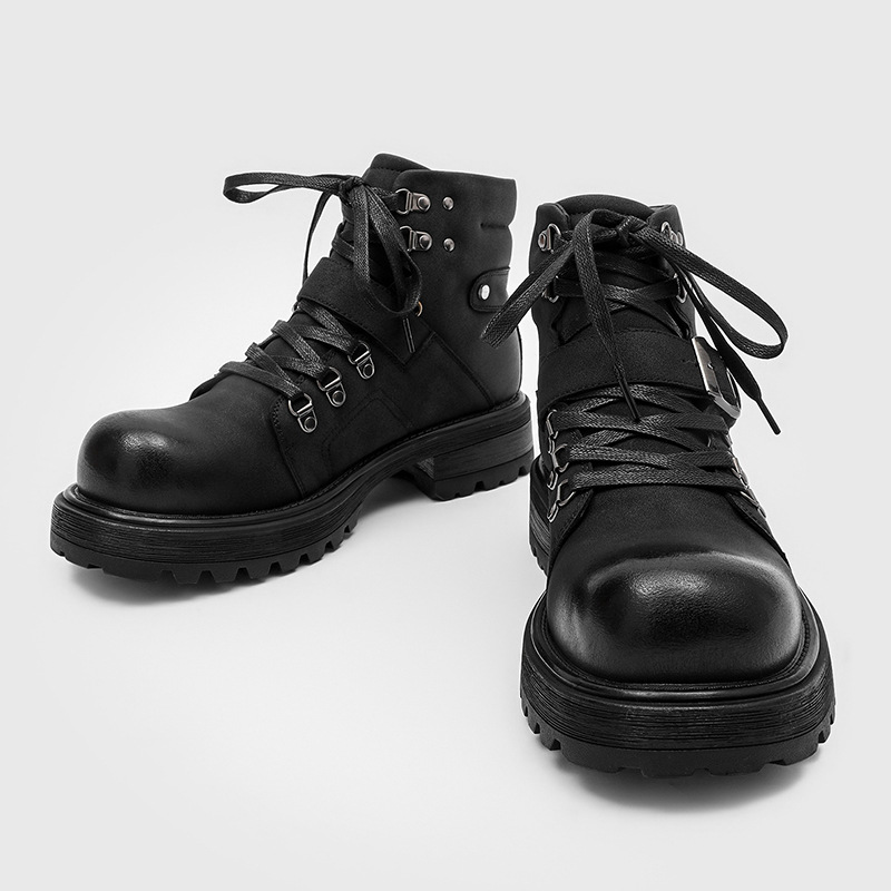 Stivali in pelle da uomo di ma - Men Shoes Brands recensione e prezzo