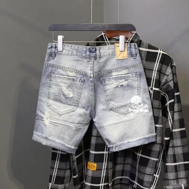Jeans corti strappati elastici - Men'S Shoes With Jeans recensione e prezzo